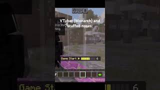 VTuber Monarch and stuffed noses  thehiveminigames minecraft leeandlie minecraftgameplay [upl. by Aneliram]