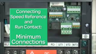 How to Wire Control Wiring for an HVAC Variable Speed  Frequency Drive VFD Altivar 212 [upl. by Glanti]