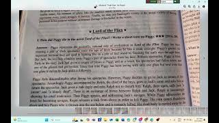 Lord of the Flies Short Questions [upl. by Bard]