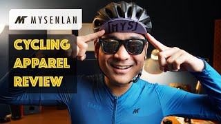 MYSENLAN Cycling Apparel Review [upl. by Onileba]