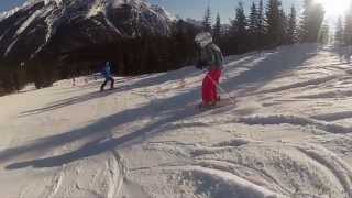 Ski Big 3  Skiing in Banff National Park Alberta Canada [upl. by Marget]