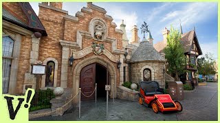 Mr Toads Wild Ride Front Seat POV Disneyland California  Venture [upl. by Melloney809]