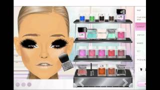 Stardoll Makeup Tutorial 2  GangSwag Transformation♥ [upl. by Eremahs57]