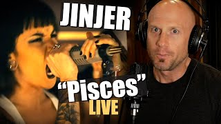 First time experiencing JINJER quotPiscesquot Live Session An indepth VOCAL ANALYSIS [upl. by Edasalof207]