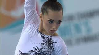 Larisa Iordache FX EF  2020 European Championships [upl. by Eniksre171]