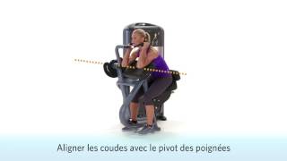 Triceps Extension Precor Discovery [upl. by Al]