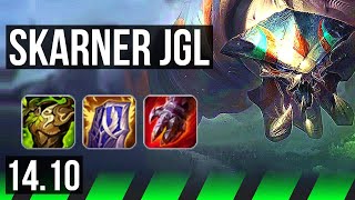 SKARNER vs FIDDLESTICKS JGL  3014 Rank 4 Skarner  EUW Challenger  1410 [upl. by Yorgo]