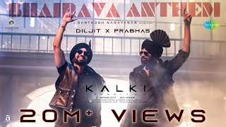 Bhairava Anthem  Kalki 2898 AD Telugu  Prabhas  Diljit Dosanjh  Santhosh Narayanan [upl. by Hsetim]