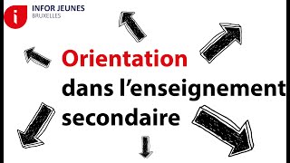 Lorientation dans lenseignement secondaire [upl. by Caroline]