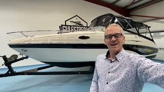 Rinker 232 Captiva Cuddy with Mercruiser 50L MPI 260HP — Review and Walk Through [upl. by Odysseus]