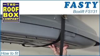 FASTY roof box hoist strap [upl. by Heisel]