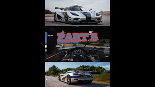 Koenigsegg OneMount Panorama Track467kph top speed PART 5 [upl. by Sainana]