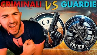 CRIMINALI VS GUARDIE  INIZIA LA MISTERY LEAGUE [upl. by Adnaram]