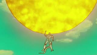 Dragon Ball Z BGM  Coora Engulfs Goku In Giant Yellow Energy Ball M1308 [upl. by Ativoj]