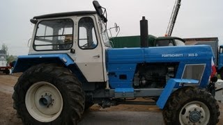 DDR IFA FORTSCHRITT TRAKTOR ZT 303 D TRACTOR OLDTIMER CLASSIC 300 [upl. by Tarsuss]