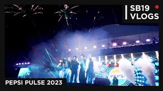 SB19 VLOGS PEPSI PULSE 2023 Vlog [upl. by Randee742]