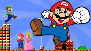 Super mario world epic gameplay world 1 completed but mario couldnt find her princess👸 must watch [upl. by Notsuj]