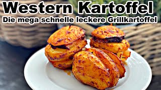 Western Kartoffeln die Beste Kartoffel vom Grill  The BBQ BEAR [upl. by Coral784]