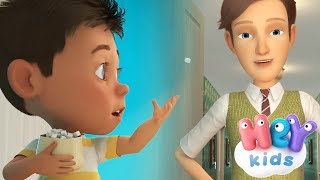 Johny Johny Yes Papa song with lyrics  Nursery rhymes collection by HeyKids [upl. by Rozanne]