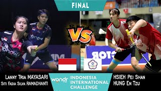 Lanny Tria MayasariSiti Fadia vs Hsieh Pei ShanHung En Tzu BNI IIC 2024 Badminton  Final [upl. by Boorman865]