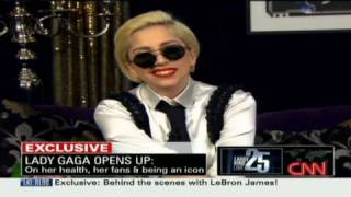 CNN Lady Gaga talks about her fans [upl. by Justis]