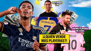 Los 12 CRACKS que MÁS VENDEN PLAYERAS en la actualidad ¡Una LOCURA lo de BELLINGHAM🤑⚽👔 [upl. by Aibat]