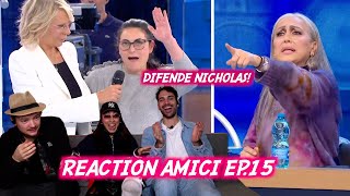 Il Pubblico Contro la Celentano  Reaction Amici ep15 [upl. by Maxantia546]