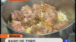 Receta de rabo de toro con patatas ED [upl. by Ysnat904]