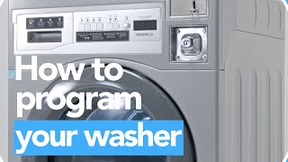 How to Program Pricing on Your Crossover Washer  Crossover 20 by Wascomat [upl. by Emaj156]