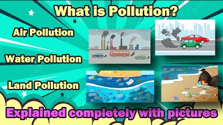 What is Pollution Types of Pollution  Air Pollution Water Pollution Land Pollution with Causes [upl. by Willock]