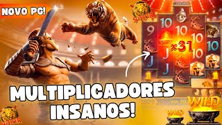 JOGUEI O NOVO SLOT DA PG GLADIATORS GLORY e me SURPREENDI com as CONEXÕES e MULTIPLICADORES INSANOS [upl. by Haem54]