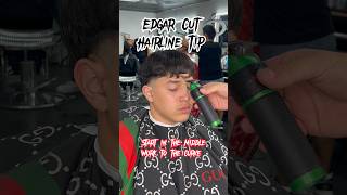 Edgar Cut Hairline Tip ✅ edgar edgarcut fyp hair [upl. by Lavery]