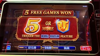 PART 1 of 4 on 271024 MORE BULLRUSH Sydneyslotsking pokies casino slots pokermachine [upl. by Econah569]