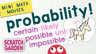 Probability  Mini Math Movies  Scratch Garden [upl. by Bostow]