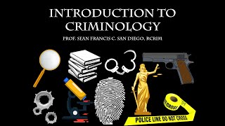 Introduction to Criminology by the Professor [upl. by Drucill]