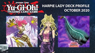 YuGiOh Harpie Lady deck profile October 2020 [upl. by Yrgoerg]