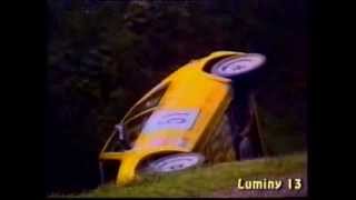 Rallye de lArdèche 1995 Crash [upl. by Ylerebmik]