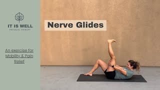 Sciatic Nerve Glide Lower Extremity Nerve Glide [upl. by Brynne]