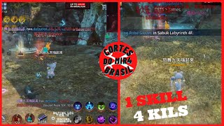 1 SKILL 4 KILLS  CORTES DO MIR4 BRASIL [upl. by Quintin]