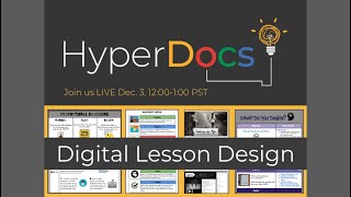 HyperDocs Defined ISTE Poster Session Preview 2020 [upl. by Piotr]