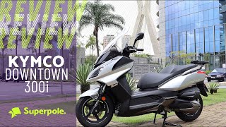 Downtown 300i Kymco  Review Completo [upl. by Jacquetta]