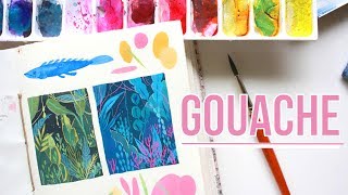 Painting with GOUACHE [upl. by Dionysus390]