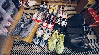 PACKING SNEAKERS FOR MY TRIP HYPEBEAST HEAT [upl. by Baron]