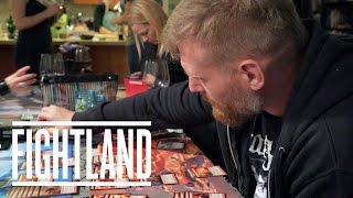 Playing Magic The Gathering With Josh Barnett Fightland Meets [upl. by Repsihw]