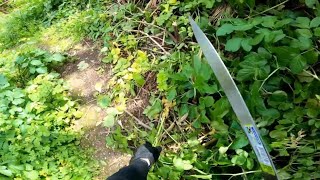 Tramontina 18 inch machete  good tool for self defense [upl. by Pip]