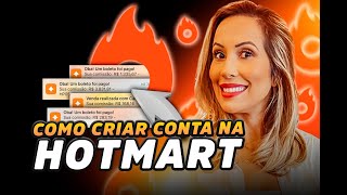 HOTMART CADASTRO  Como CRIAR CONTA NA HOTMART EM 2023 Passo a Passo Completo por Luana Franco [upl. by Kcinimod]