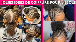 tresse pour Petite fille  Jolie idée de coiffure tresse africaine pour Petite fille 2024 [upl. by Htehpaj]