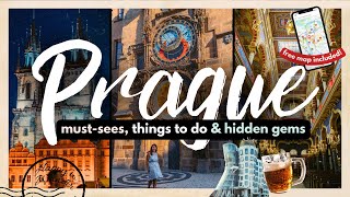 BEST THINGS TO DO IN PRAGUE FOR FIRST TIMERS W MAP 2024  10 MustDos Hidden Gems amp More [upl. by Aitrop838]