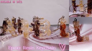 How to Make Resin Keychains  epoxy resin keychains  Epoxy Resin Art [upl. by Durer]