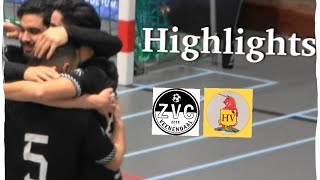 Samenvatting ZVC Veenendaal  HVVeerhuys futsaleredivisie higlights futsal fyp [upl. by Enilauqcaj605]